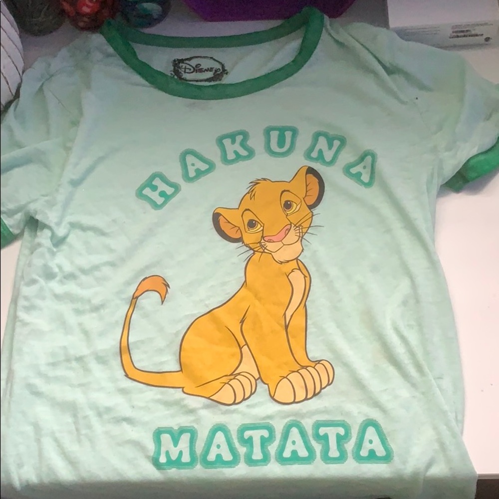 Sea green shirt